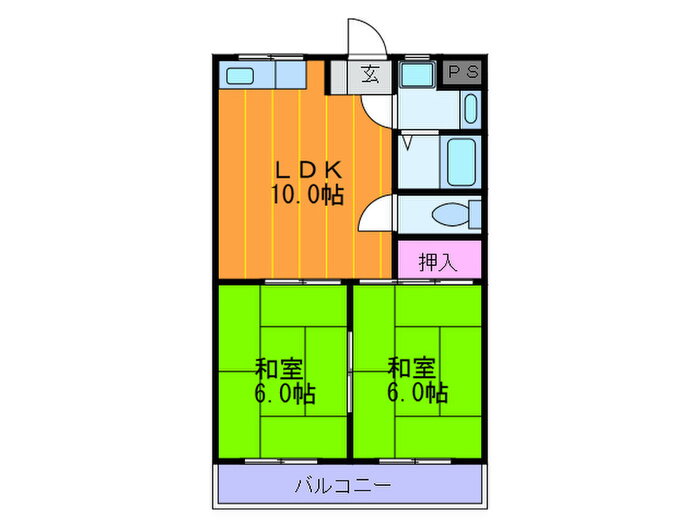 大阪府四條畷市雁屋南町 四条畷駅 2LDK マンション 賃貸物件詳細
