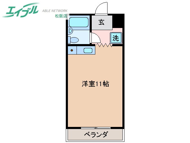 三重県松阪市久保町 徳和駅 ワンルーム マンション 賃貸物件詳細