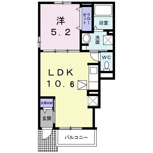 埼玉県加須市川口４ 鷲宮駅 1LDK アパート 賃貸物件詳細