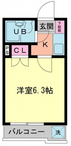 広島県広島市南区東雲２ 天神川駅 1K マンション 賃貸物件詳細