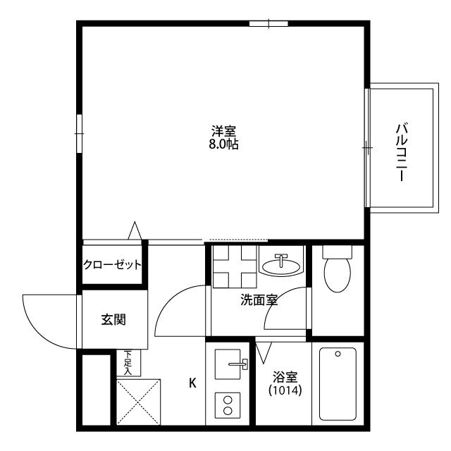 神奈川県横浜市戸塚区矢部町 踊場駅 1K アパート 賃貸物件詳細
