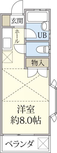 神奈川県川崎市多摩区南生田７ 生田駅 ワンルーム アパート 賃貸物件詳細