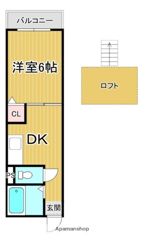 福岡県福岡市早良区有田１ 室見駅 1DK アパート 賃貸物件詳細