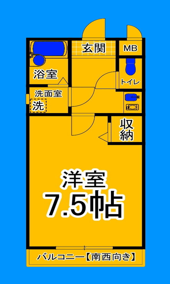 大阪府堺市堺区浅香山町３ 浅香駅 1K マンション 賃貸物件詳細