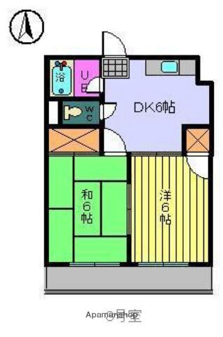 愛媛県松山市萱町６ 萱町六丁目駅 2DK マンション 賃貸物件詳細