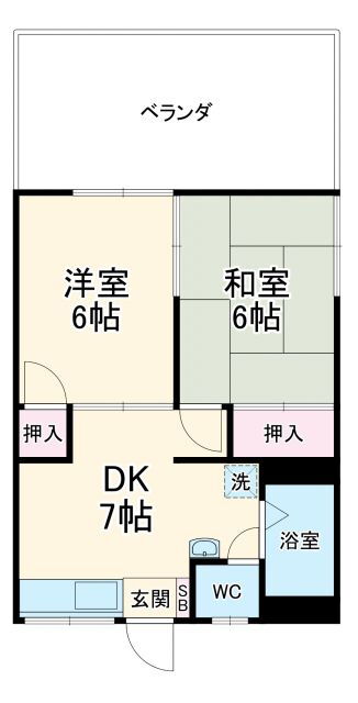 千葉県市川市塩焼４ 妙典駅 2DK アパート 賃貸物件詳細