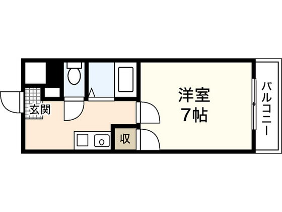 広島県広島市中区東白島町 白島駅 1K マンション 賃貸物件詳細