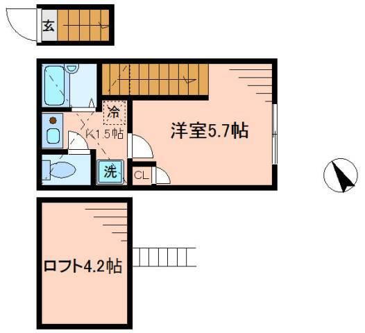 東京都江戸川区平井４ 平井駅 1K アパート 賃貸物件詳細