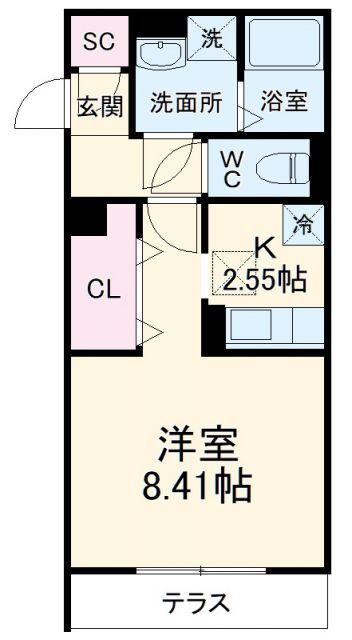 愛知県岡崎市羽根町字北ノ郷 岡崎駅 1K アパート 賃貸物件詳細