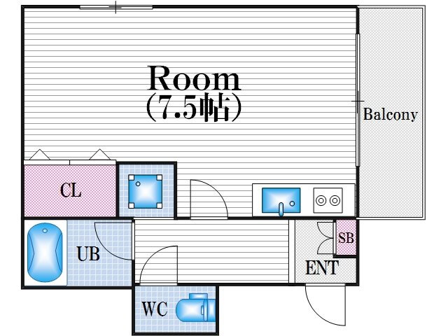 大阪府大阪市北区大淀中３ 福島駅 ワンルーム マンション 賃貸物件詳細