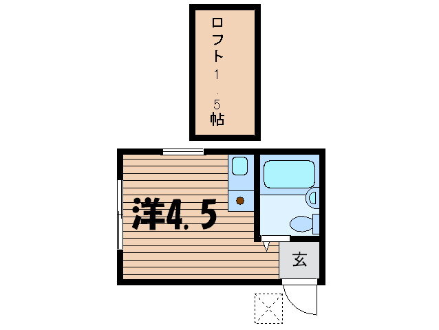 東京都杉並区方南１ 代田橋駅 ワンルーム アパート 賃貸物件詳細