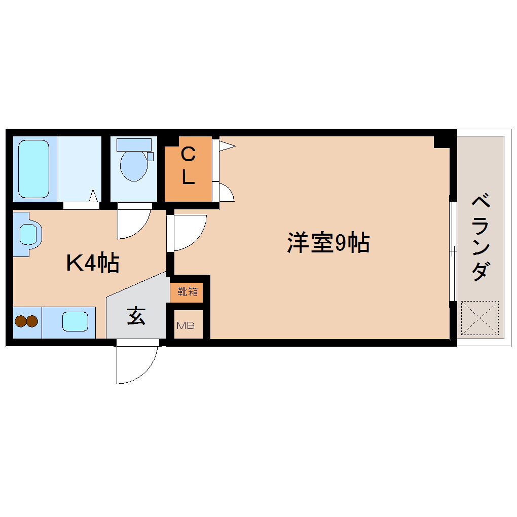 奈良県奈良市芝辻町２ 新大宮駅 1K マンション 賃貸物件詳細