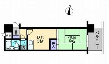 高知県高知市升形 グランド通駅 1DK マンション 賃貸物件詳細