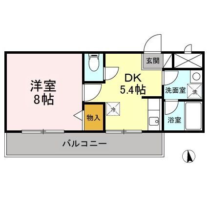 宮城県岩沼市中央２ 岩沼駅 1DK マンション 賃貸物件詳細