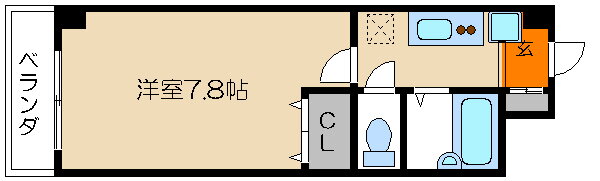 京都府京都市左京区田中上古川町 茶山・京都芸術大学駅 1K マンション 賃貸物件詳細