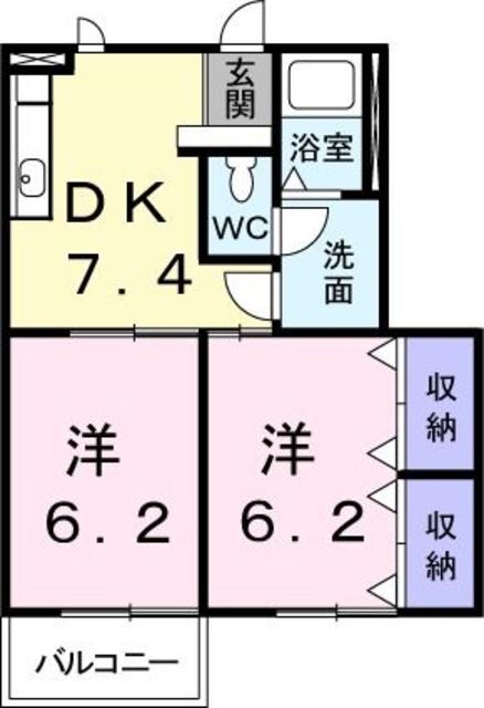 香川県高松市小村町 高田駅 2DK アパート 賃貸物件詳細