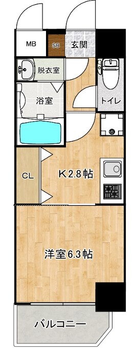 兵庫県神戸市兵庫区浜崎通 兵庫駅 1K マンション 賃貸物件詳細