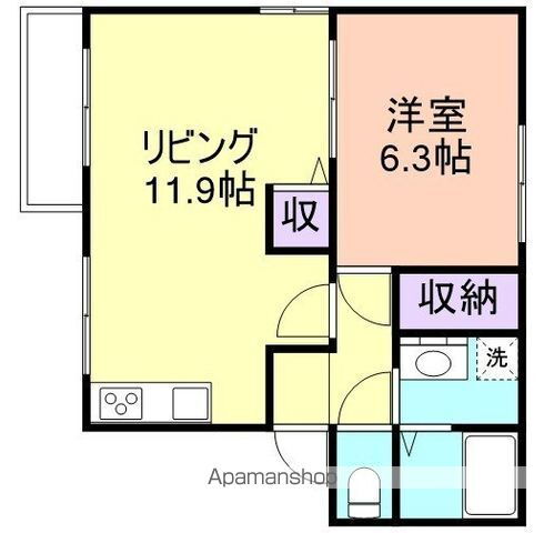 和歌山県和歌山市吹上４ 宮前駅 1LDK アパート 賃貸物件詳細