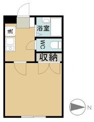 岡山県倉敷市堀南 西富井駅 1K アパート 賃貸物件詳細
