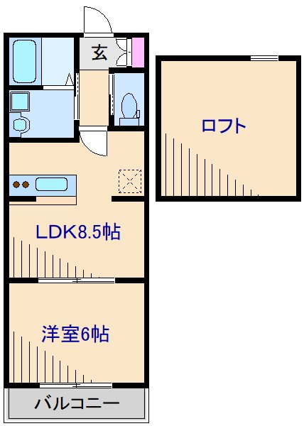 神奈川県横浜市港北区菊名５ 菊名駅 1LDK アパート 賃貸物件詳細