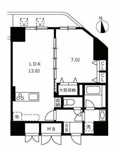 東京都港区浜松町１ 浜松町駅 1LDK マンション 賃貸物件詳細