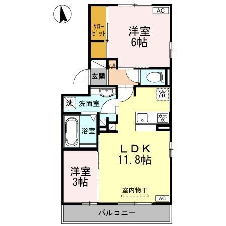 愛知県名古屋市北区平安１ 平安通駅 2LDK アパート 賃貸物件詳細