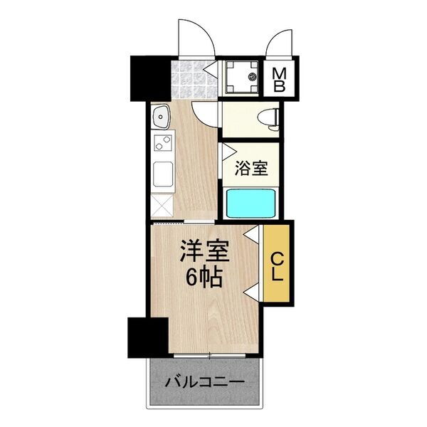 大阪府東大阪市足代３ 布施駅 1K マンション 賃貸物件詳細