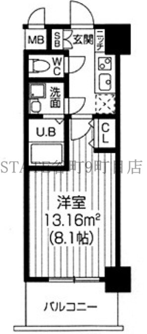 大阪府大阪市東成区中本３ 緑橋駅 1K マンション 賃貸物件詳細