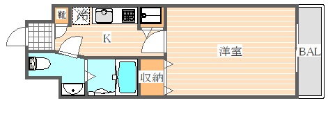 福岡県福岡市博多区博多駅前４ 博多駅 1K マンション 賃貸物件詳細