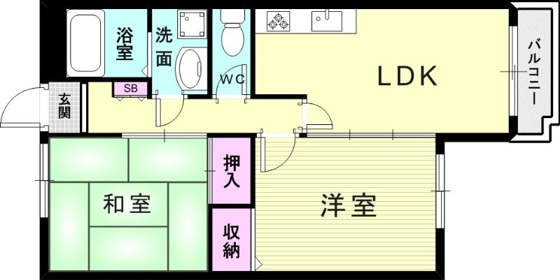 兵庫県明石市魚住町住吉１ 魚住駅 2LDK マンション 賃貸物件詳細