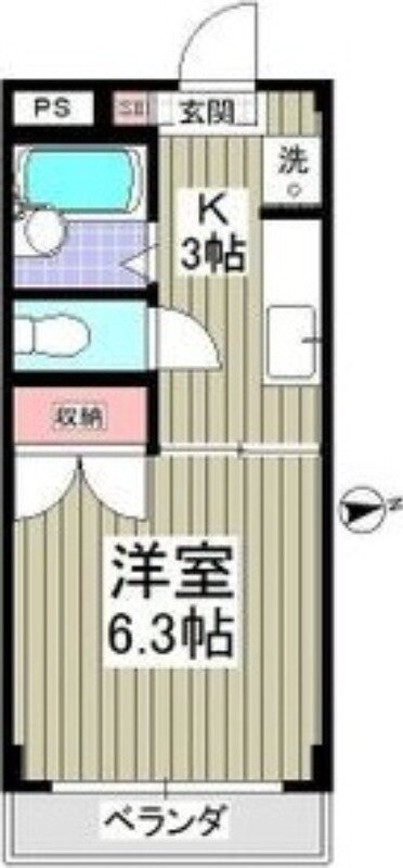 群馬県前橋市昭和町３ 中央前橋駅 1K マンション 賃貸物件詳細