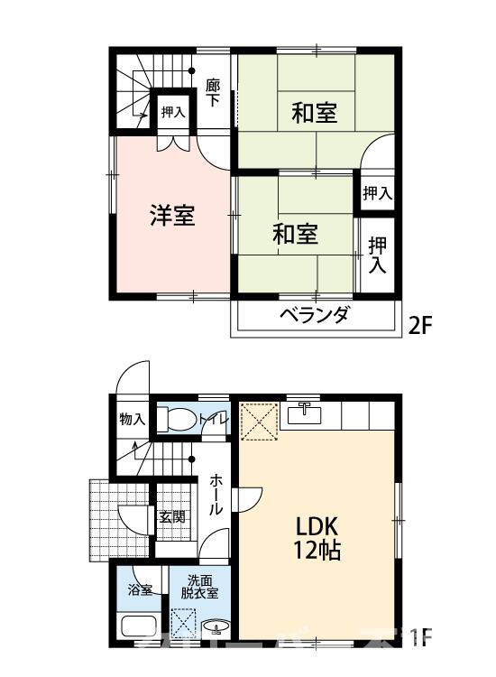 香川県丸亀市飯野町東二 宇多津駅 3LDK 一戸建て 賃貸物件詳細