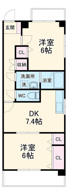 愛知県豊川市川花町２ 諏訪町駅 2DK マンション 賃貸物件詳細