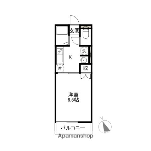 群馬県前橋市朝倉町４ 前橋駅 1K アパート 賃貸物件詳細