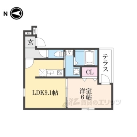 大阪府東大阪市友井１ 弥刀駅 1LDK アパート 賃貸物件詳細