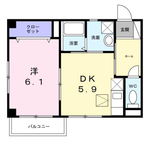 愛知県小牧市大字村中 小牧駅 1DK アパート 賃貸物件詳細