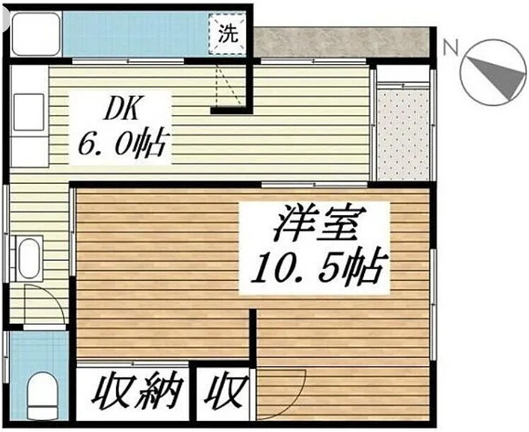 東京都板橋区前野町１ 本蓮沼駅 1DK アパート 賃貸物件詳細