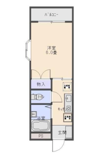 神奈川県相模原市中央区共和４ 淵野辺駅 1K マンション 賃貸物件詳細