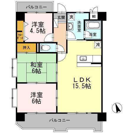 愛知県海部郡大治町大字堀之内字彦田畑 甚目寺駅 3LDK アパート 賃貸物件詳細