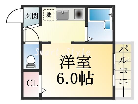 兵庫県神戸市長田区山下町１ 西代駅 1K アパート 賃貸物件詳細