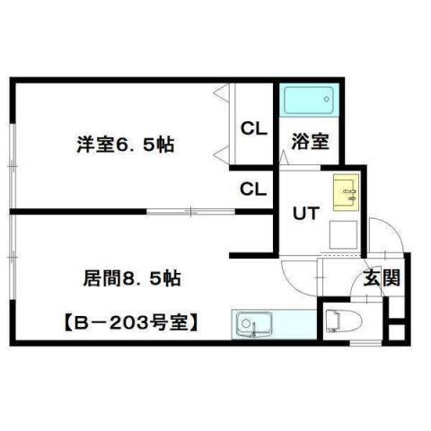 北海道札幌市東区北十四条東１６ 環状通東駅 1LDK アパート 賃貸物件詳細