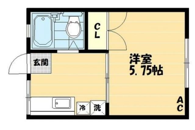 ハイツケイ 1階 1K 賃貸物件詳細