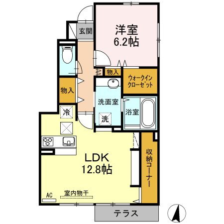 愛媛県新居浜市上原２ 新居浜駅 1LDK アパート 賃貸物件詳細