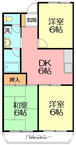 神奈川県茅ヶ崎市東海岸南２ 茅ケ崎駅 3DK マンション 賃貸物件詳細