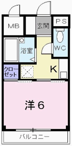 兵庫県姫路市飾磨区中野田１ 亀山駅 1K マンション 賃貸物件詳細