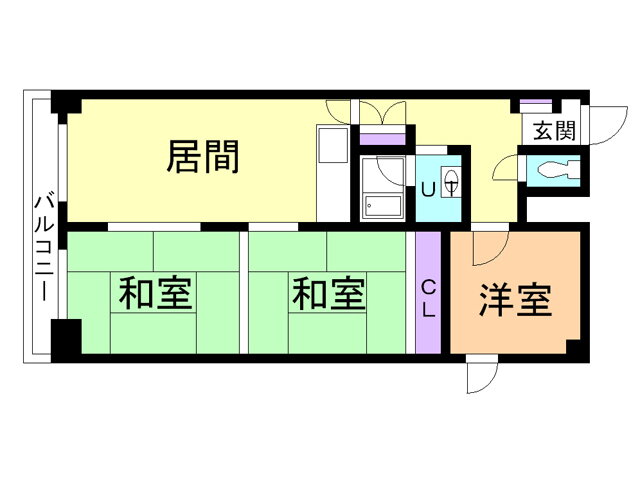 イプシロン厚別 4階 3LDK 賃貸物件詳細