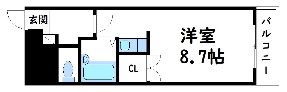 広島県福山市東吉津町 福山駅 1K マンション 賃貸物件詳細