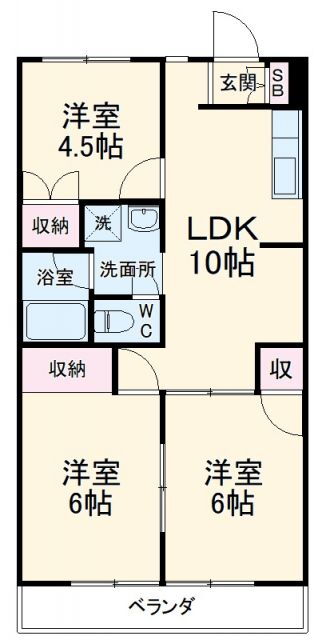 千葉県野田市岩名２ 川間駅 3LDK アパート 賃貸物件詳細