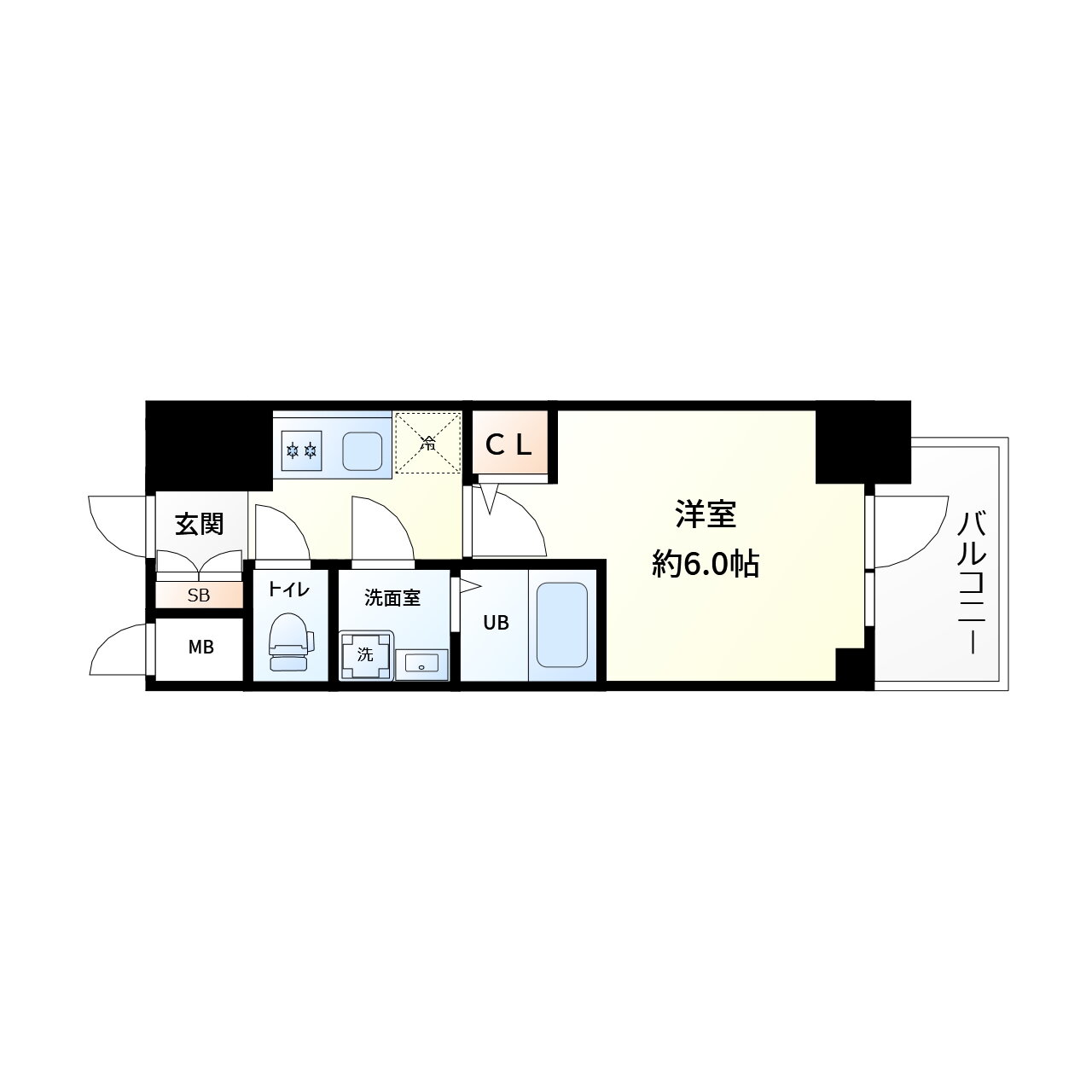 大阪府大阪市港区弁天５ 弁天町駅 1K マンション 賃貸物件詳細