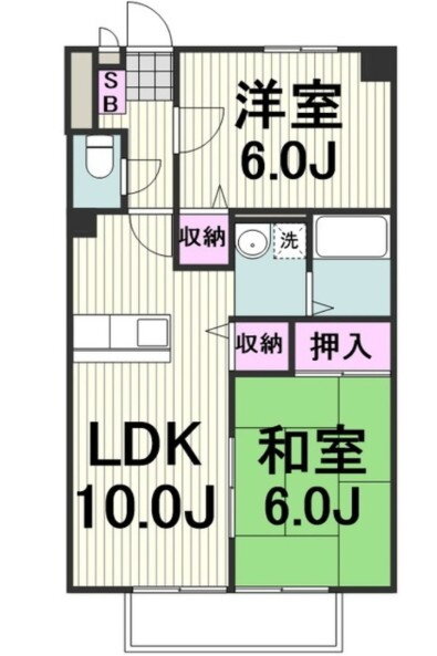 神奈川県横浜市港北区小机町 小机駅 2LDK アパート 賃貸物件詳細